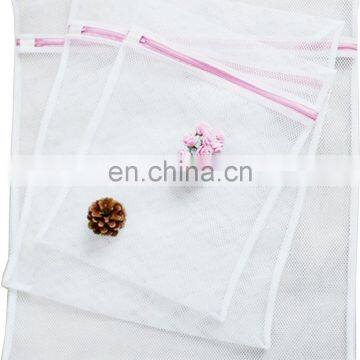 See through mesh zipped laundry bags for travel organizer