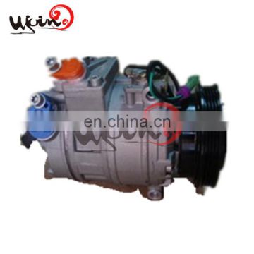 Discount 12v mini car ac compressor brand new for  AUDI A4 A6 1.8 2.0 447100-9270 7SBU16C 120mm 4PK 2001-2005