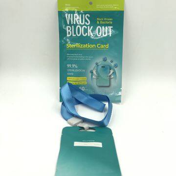 Air Sterilization Anti-Bacteria Gas Disinfection Virus Germs Shut Out Purifier Sterilization Card Anti Virus Card photo-5