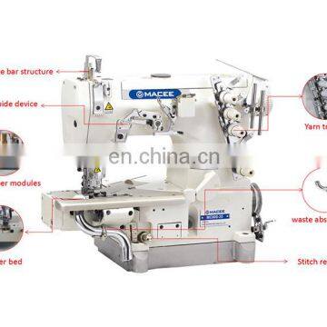 MC 600-35 CRLINDER-BED INTERLOCK SEWING MACHINE(WITH LEFT CUTTER) photo-2