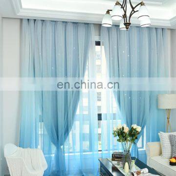 Good Quality New Design Fashion Luxury Pink Color Decorativas Blackout Ombre Curtain Fabric for Bedroom and Living Room photo-7