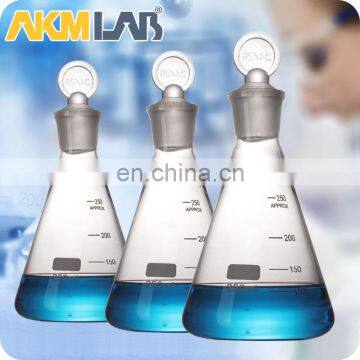 AKMLAB Laboratory Pyrex Glass Erlenmeyer Flask With Glass Stopper photo-5