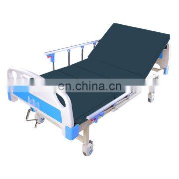 One Crank Adjustable Steel Hospital Bed Medical Bed Medical Equipment