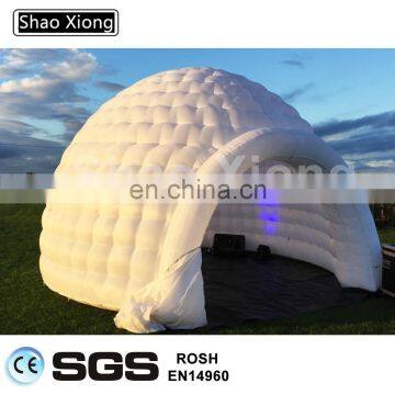 Hot Sale Advertising Led White Inflatable Snow Igloo Tent Outdoor Inflatable Dome Tent House Tent for Sale photo-4