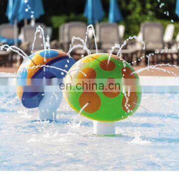 water flower spray column structure for summer kids play