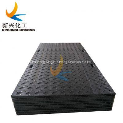 4'x8' Fire retardant temporary hdpe road mat/ground protection mats