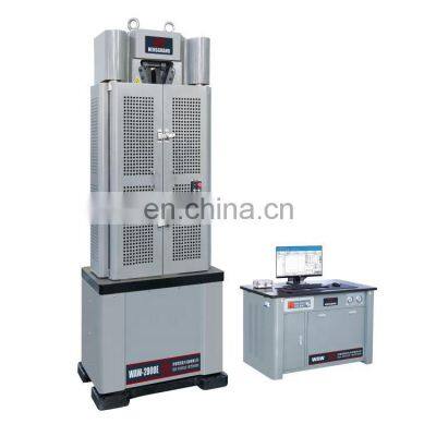 WAW-D/ H 30 60 100 200TON Computer Electro Servo UTM Tensile Test Equipment/Hydraulic Tensile Testing Machine Price