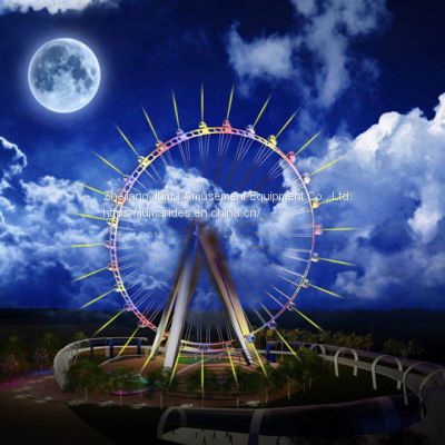 128m Ferris Wheel with Customized Capsule