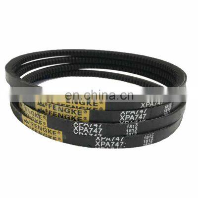 Raw Edge Cog Wedge V Belts Narrow V Belts Cogged V-belt XPA-747