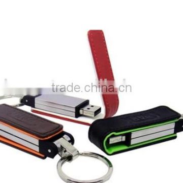 Kongst Factory Wholesale Real Capacity Leather USB Drives,fancy usb drive, USB 2.0 or USB3.0 bulk usb drives