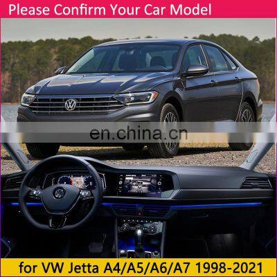 Slip Mat Dashboard Pad Sunshade Accessories for Volkswagen VW Jetta A4 A5 A6 A7 MK4 MK5 MK6 MK7 Bora 2010 2011 2012 2013 2014