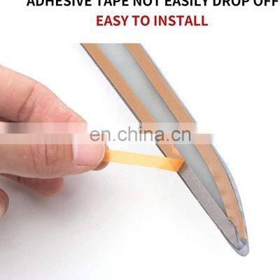 ABS Carbon Fiber Front Fog Light Trim Covers for Tesla Model 3 Frame Eyebrow Stickers Car Accessories 2021 photo-4