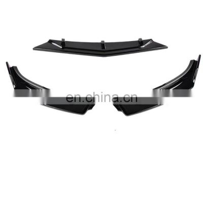 car exterior accessories  carbon  fiber  spillter for mazda 3 front lip  14-19