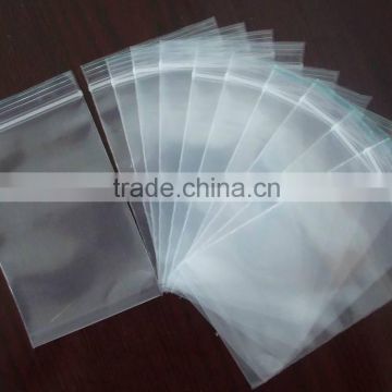 clear zipper bags virgin LDPE