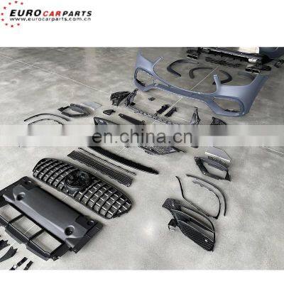 GLE63 Body Kits for GLE-class W167 2019-2021model TI Style PP Plastic Car Auto Parts for W167 2020 Body Kits photo-4