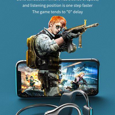 G2 Bone Conduction Bluetooth Headset Stereo Hanging Ear Wireless Sports Earphone For Iphone Samsung Xiaomi Huawei photo-5