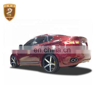 CSS HM Style Body Kit Car Bumper Fenders For BMW X6 E71 FRP Side Skirts