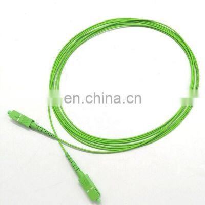 Green Patch Cord SC APC 1.6mm 3.5meter Singlemode Simplex Fiber Optical Cable Jumper Patch Cord photo-5