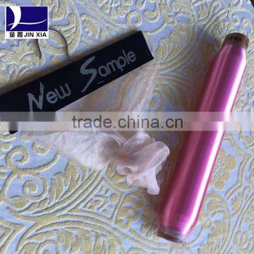 JINXIA DOPE DYED 100% POLYESTER DTY FDY POY FULL DULL,SEMI DULL YARN photo-3