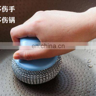 Cleaning Tool Stainless Steel Wool Sponge Soap Pad Scrubber for Cleaning Dishes photo-5
