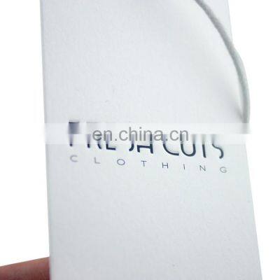 Wholesale Custom Logo Paper Swing Hang Tag for Clothing Vintage Paper Tags photo-3
