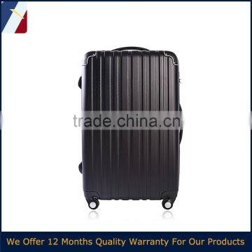 2015 high quality promotional colourful abs trolley luggage