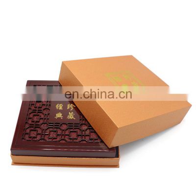 Wholesale custom big square wooden jewelry box wooden box