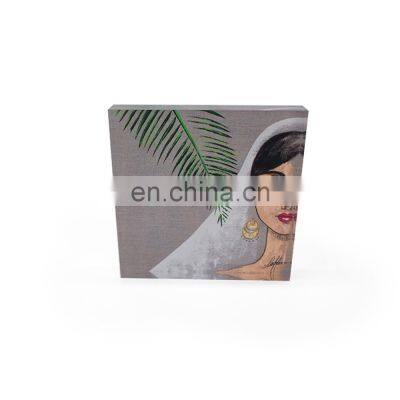 Custom Factory Wholesale 20mm Plastic Brand UV Print Display Solid Custom Acrylic Brand Block