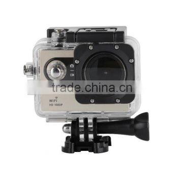 12MP Pixels NOVATEK 96655 FHD 1080P 30FPS 720P 60FPS WiFi Sport Action Camera 30M Waterproof with 2.0inch LTPS Wide Screen