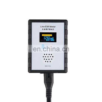 OLED Display 10KHz-10MHz Line EMI Meter Mains Noise Analyzer with EMI Measuring Device