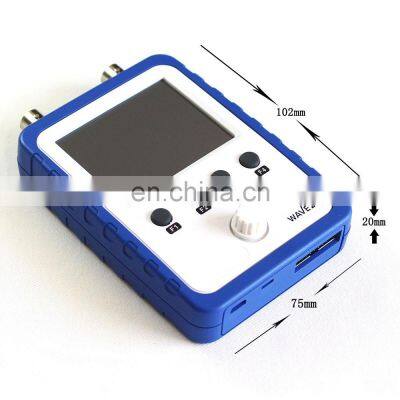 Assembled WAVE2 Portable Digital Oscilloscope 2 Channel 0-200KHz Signal Generator With 2.4