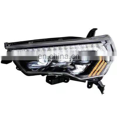 New arrival facelift headlight headlamp for Toyota 4Runner 2010-2020 upgrade plug and play 4 lens head light lamp