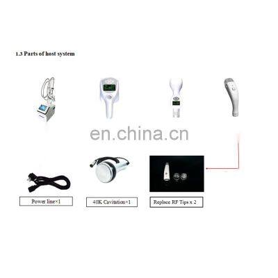 Portable V8 Vacuum Roller Massage Body Slimming Instrument Face Lifting Machine 40k Cavitation Weight Loss Beauty Instrument