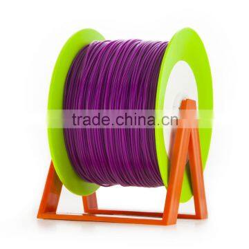 Pla 3d Printer Material Violet Filament With the New Spool Convertible Into a Coat Hanger. Spool Holder Included. photo-2