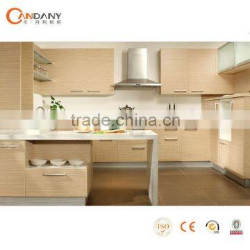 Artificial stone countertop MFC kitchen cabinets ( CDY-SM007)-kitchen equipment