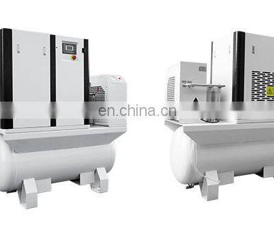 11kw 15hp Combined Screw Air Compressor With Stainless Steel Air Dryer photo-5