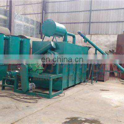 Continuous Biomass Coal Making Machine No Smoke Sawdust Pyrolysis Carbonization Furnace