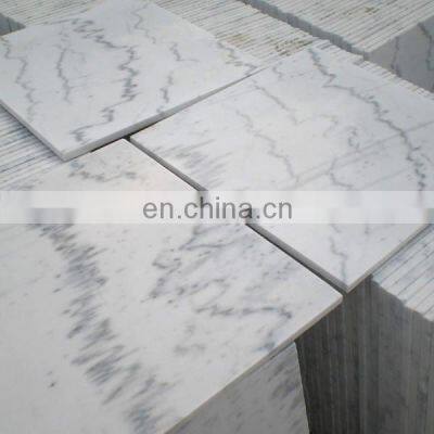 Italian Yunfu Cheap Chinese Guangxi White Home White Marble Slab Natural Stone Marble Flooring Tile Block Price photo-3