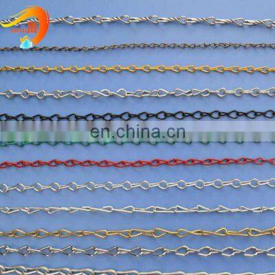 Double Hook Link Anodized Decorative Metal Chain Curtains photo-4