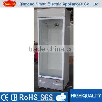 Single Glass Door Vertical Beverage Refrigerator Display Cooler photo-4