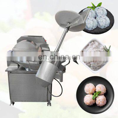 Industrial 500MM Chopper Ckicken 6 Blades 80 Litre Sausage Meat Bowl Cutter