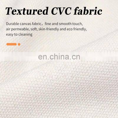 Customised Soft Washing Durable Organic Cotton Tote Draw String Shoe Bag Small Foldable Canvas Cloth Zippered Bag With Logo photo-5