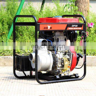 Bison China 3 Inch Irrigation High Pressure Double Impeller Diesel Engine Water Pump