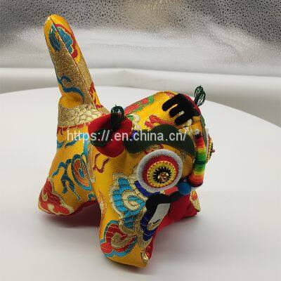 Chinese traditional handicraft cloth lucky tiger handmade gift