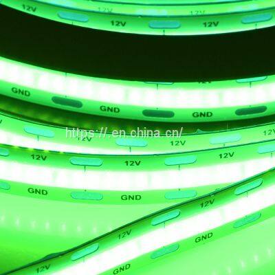 New 2023 Fashion 12W/M PCB 10MM Green LED Strip Light Landscape Decoration Lighting LED Strip COB photo-5