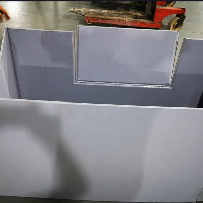 PP corrugated plastic open window packaging turnover box welding sealing butt fusion bending machine