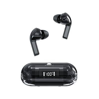 Transparent Bluetooth headset real wireless sports game long endurance Android low delay Bluetooth earbuds