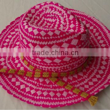 Cheap panama straw hat paper straw hats professional OEM ODM cowboy hats