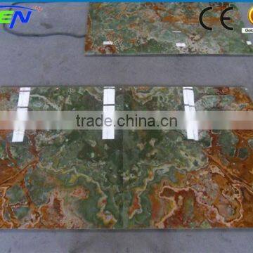 Polished Green Onyx Marble Big Slab