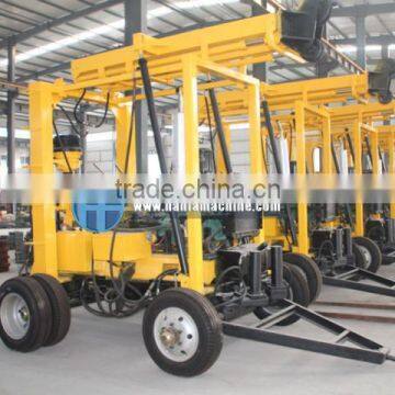 trailer type hydraulic engineering drilling machine HF-3 for water well and core drilling